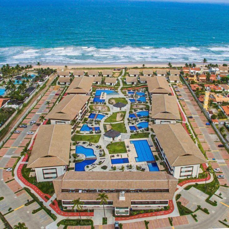 Luxuoso Flat 3 Quartos, Terreo, No Cupe Beach Living - Beira Mar De Pôrto das Galinhas Exterior foto
