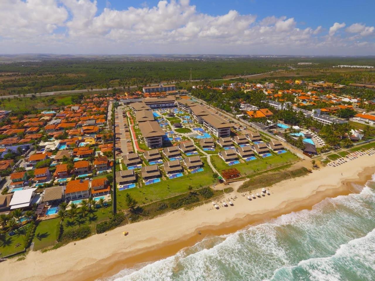 Luxuoso Flat 3 Quartos, Terreo, No Cupe Beach Living - Beira Mar De Pôrto das Galinhas Exterior foto